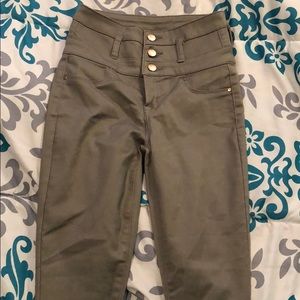 high waisted stretchy pants